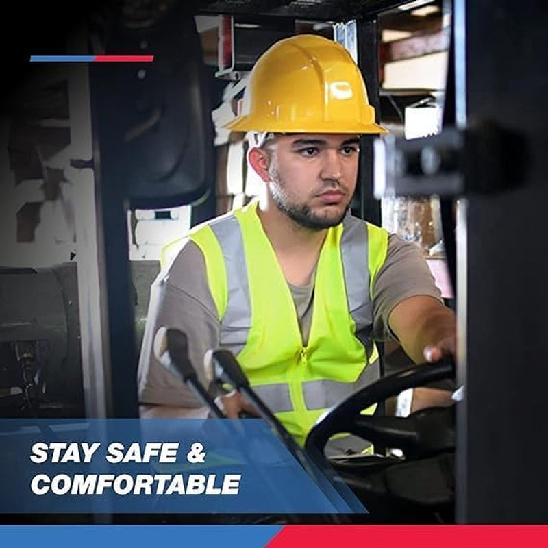 High Visibility Safety Vest ANSI Class 2, No Pocket