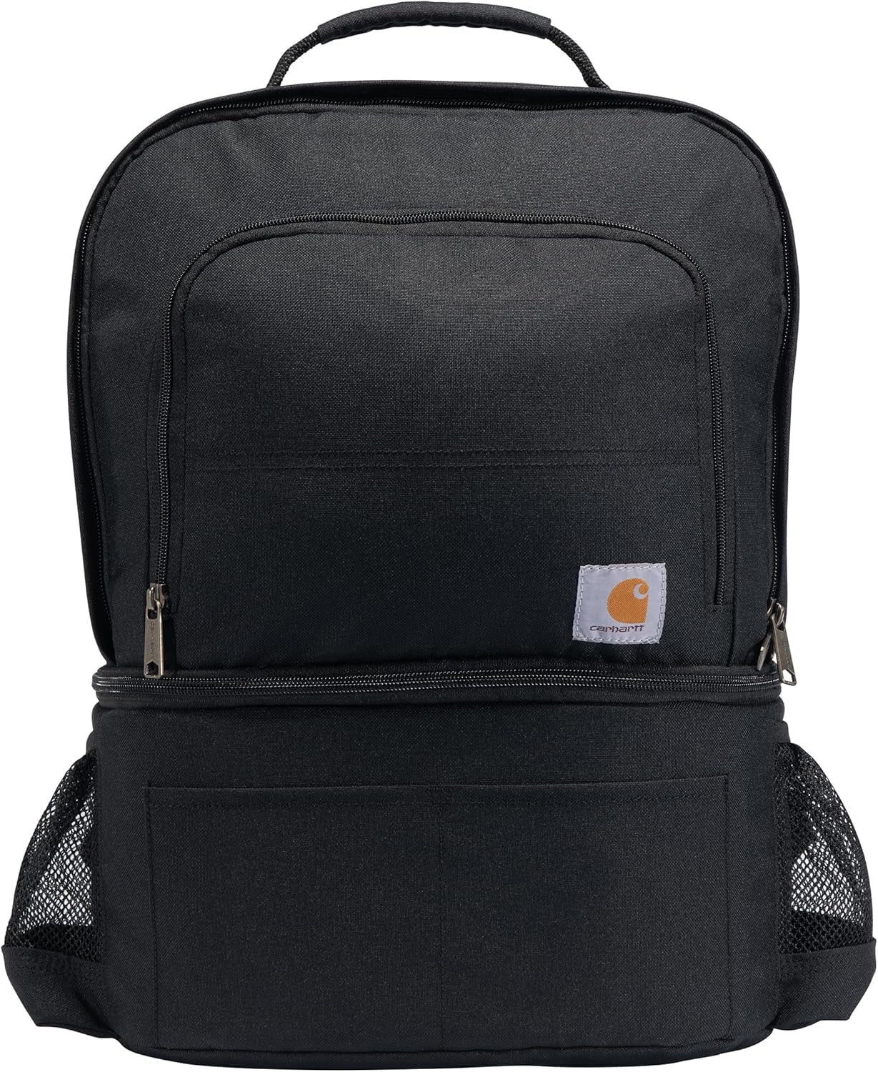 Mens Insulated 24 Can Two Compartment Cooler Backpack Backpack with Fullyinsulated Cooler Base