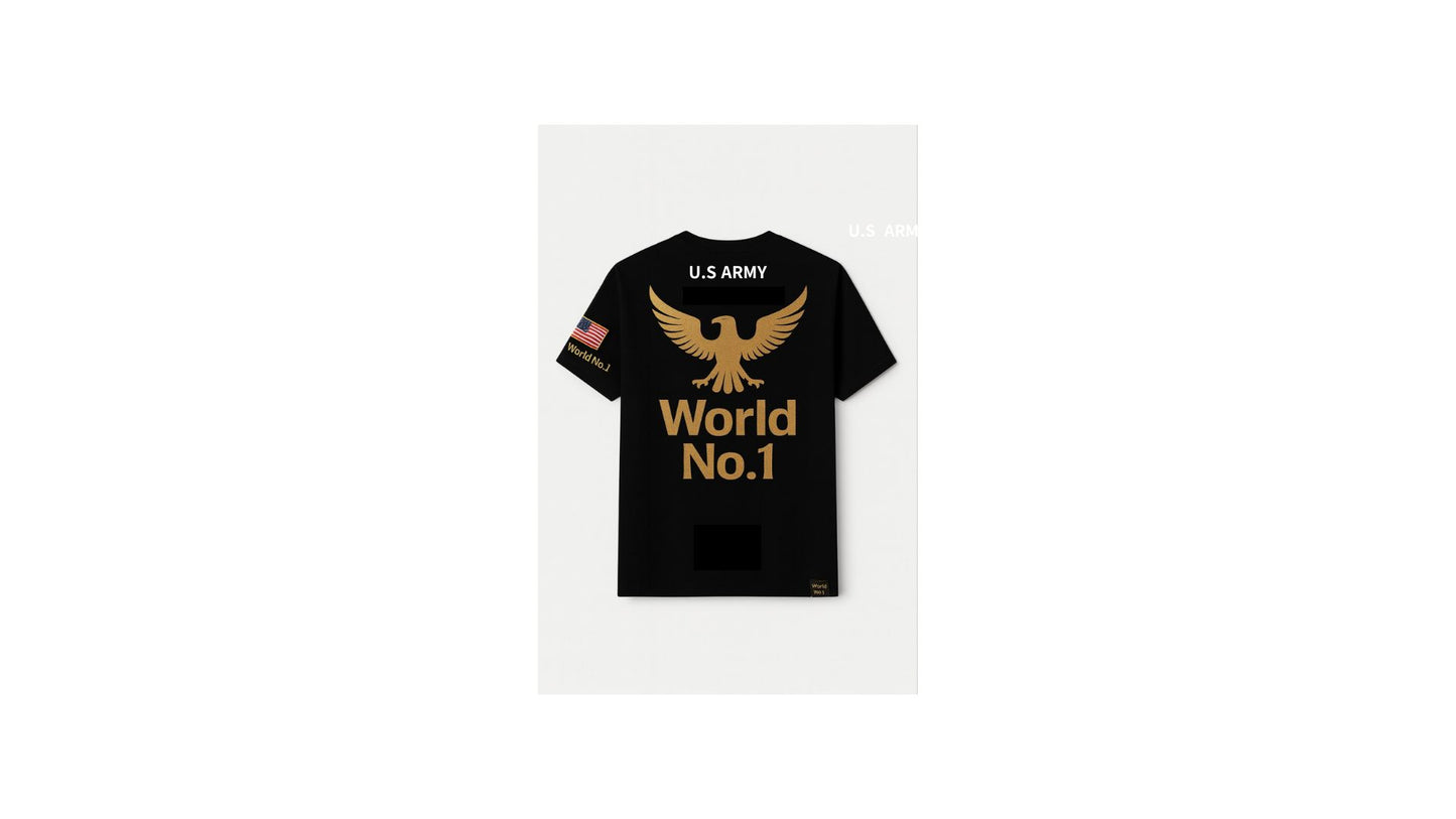 WORLD NO.1  독수리  반소매 티셔츠 (USA Edition)