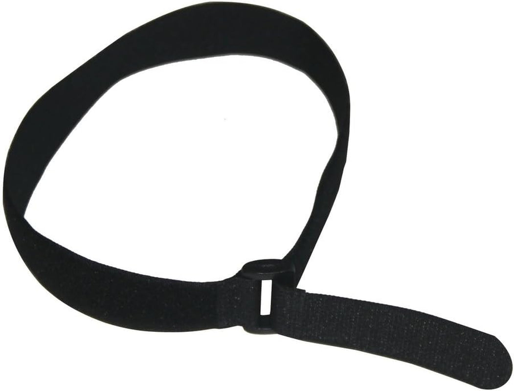 [16 Pack] 1 X 18" Hook and Loop Reusable Fastening Nylon Cable Securing Straps, Durable Functional Ties to Keep Your Places from Tangled Messes of Cords