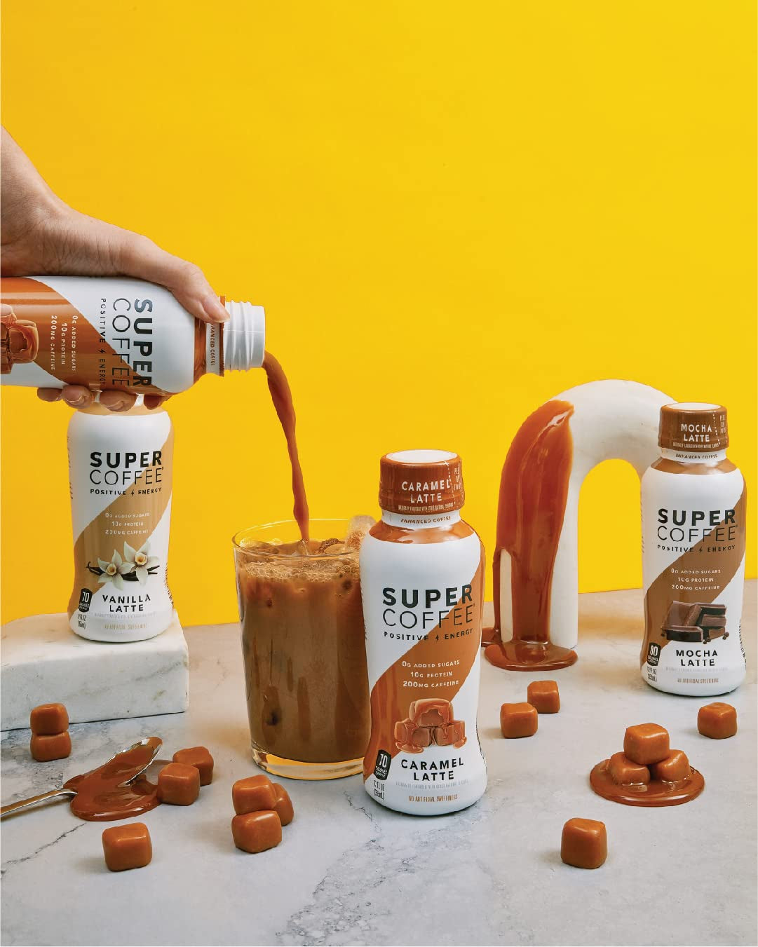 Iced Keto (0G Added Sugar, 10G Protein, 70 Calories) [Variety Pack] 12 Fl Oz, 6 Pack | Iced Protein Drinks, Smart - Soyfree Glutenfree