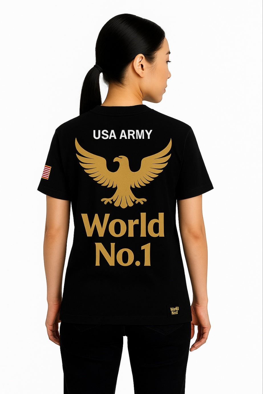 WORLD NO.1  독수리  반소매 티셔츠 (USA Edition)