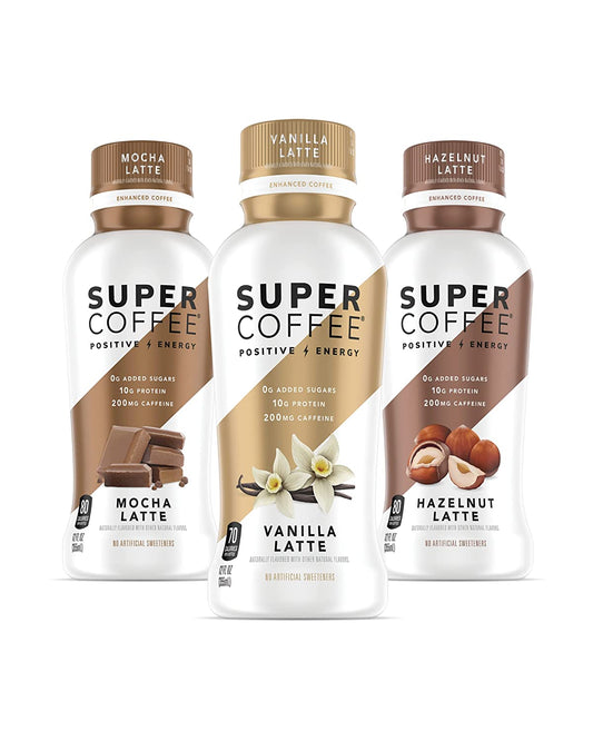 Iced Keto (0G Added Sugar, 10G Protein, 70 Calories) [Variety Pack] 12 Fl Oz, 6 Pack | Iced Protein Drinks, Smart - Soyfree Glutenfree