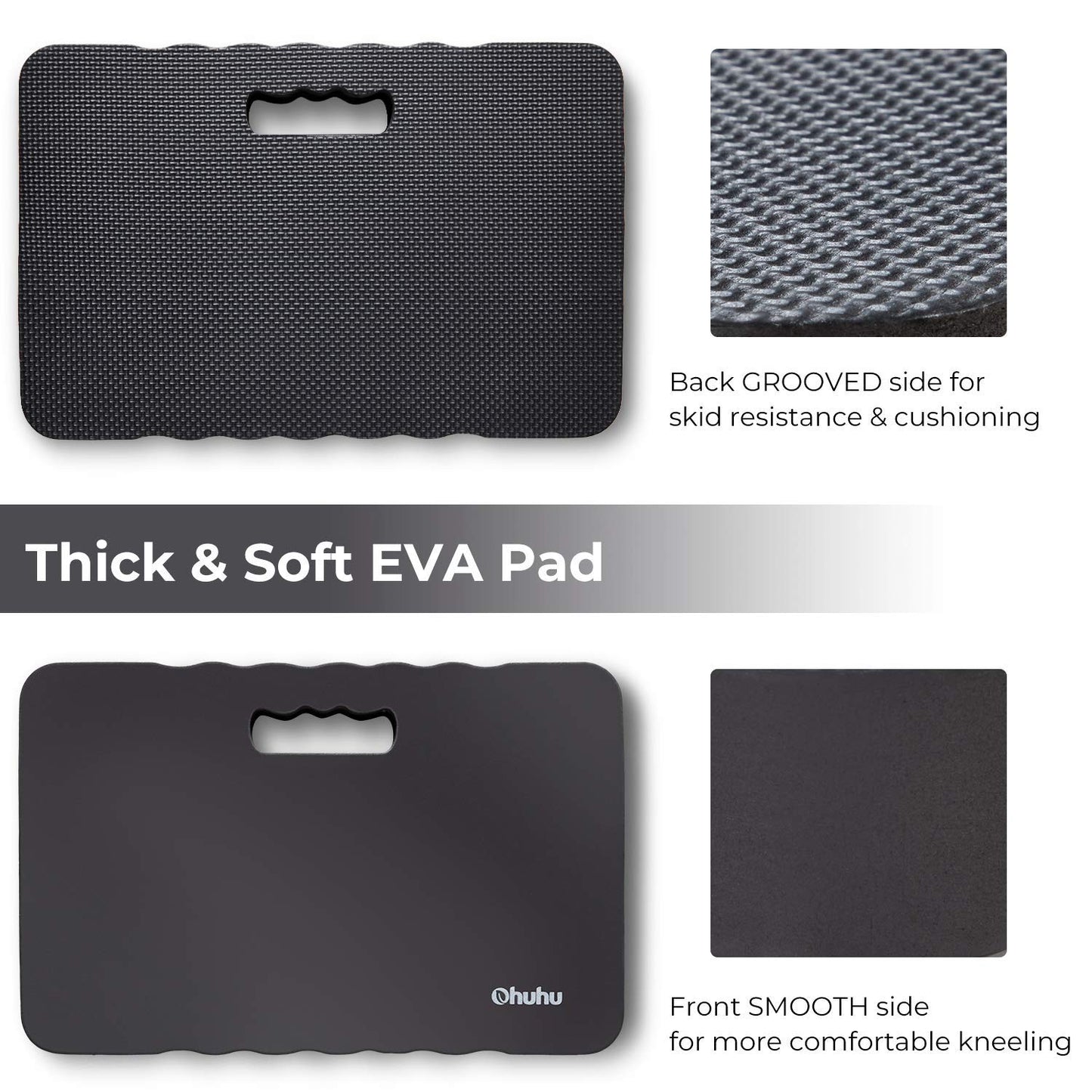 Extra Thick Kneeling Pad, Gardening Knee Pad Kneeling Foam Mat with Comfortable Surface, Water Resistant Large Knee Cushion Supplies for Garden Work Bath Yoga Exercise Gift for Women Men Seniors